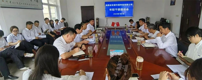 凝聚青春力量 共话使命担当—市蚕种场有限公司召开年轻干部座谈会